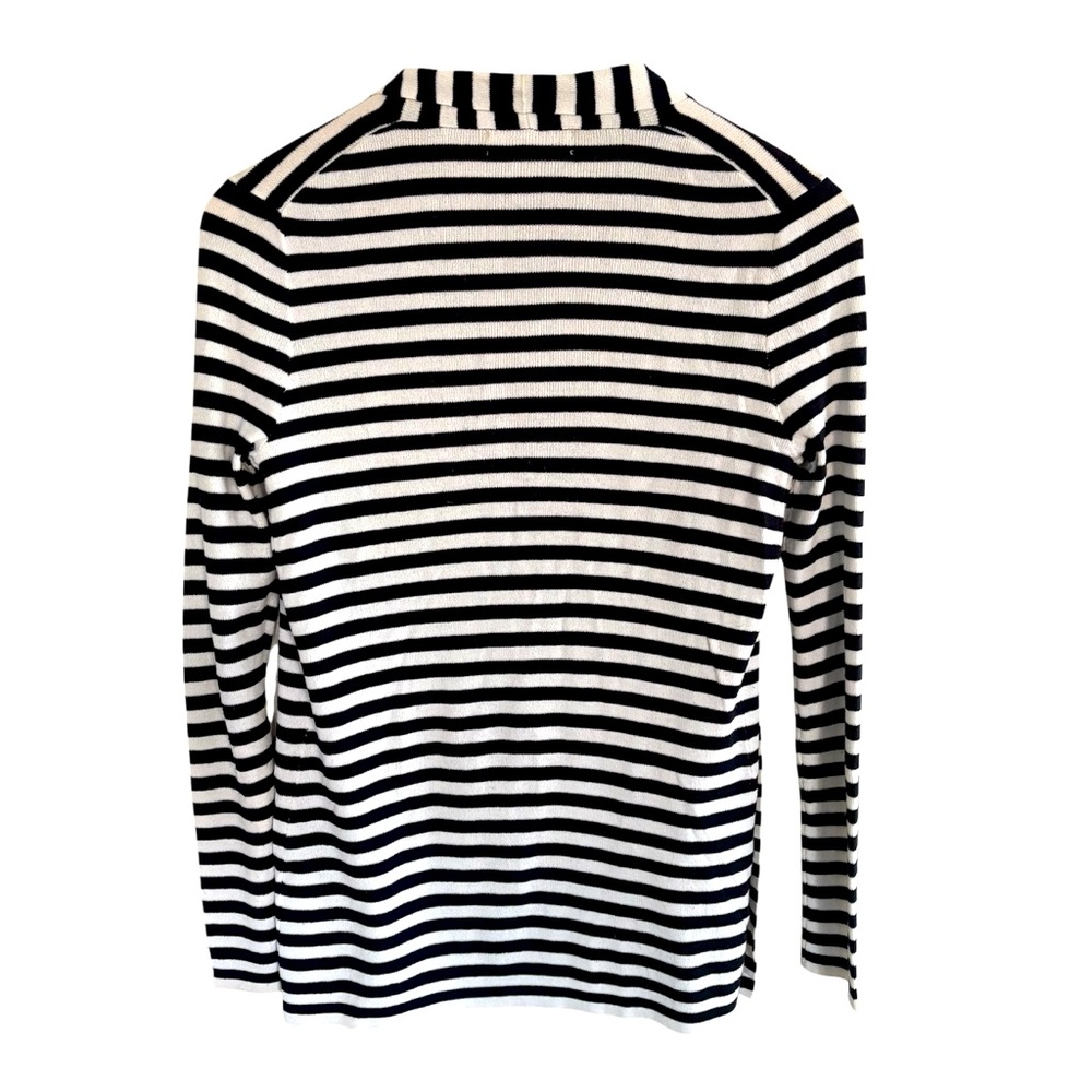 Banana Republic open front stripes cardigan XS - Picture 2 of 4